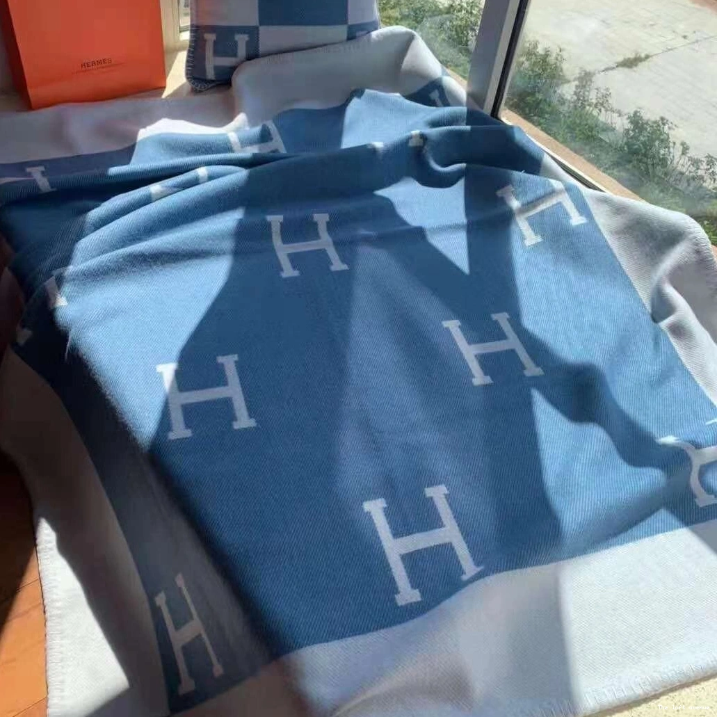 BLANKET CLASSIC WOOL HERMES THROW 0812